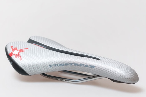 [#BF-VL-1421] Nyereg BIKEFUN LUGANO MTB/Road szürke - VL-1421