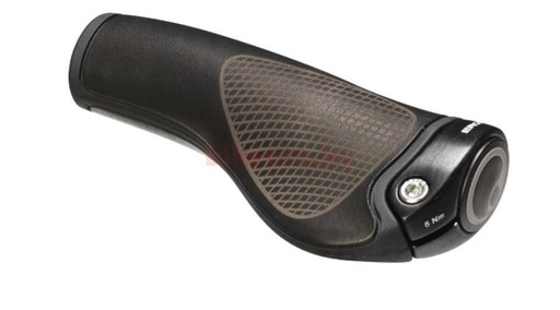 [#BS-42400002] Markolat Ergon komfort GP1 BioLeder fém bilincses szarv nélkül fekete