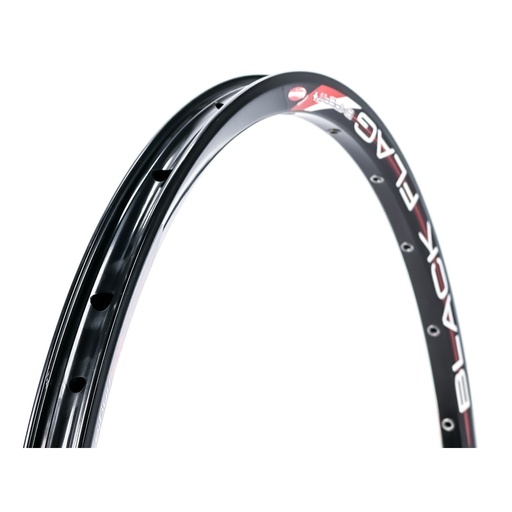 [#BS-J76E70813934C] Abroncs SUNringlé Black Flag Pro 26" 24h lyukas fekete