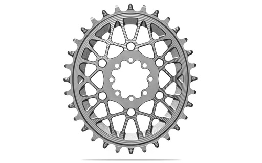 [#BS-SROVTTYPE3/32TI] Lánckerék MTB OVAL SRAM 8 csavaros DM T-Type BOOST titán (3mm offset) 32T