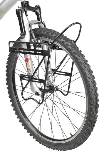 [#PL-Z751001] CSOMAGTARTÓ ZEFAL RAIDER ELSŐ ALU ÁLLÍTHATÓ MAX 2x9KG FEKETE 750G{2/4}