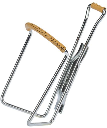 [#PL-Z172001] KULACSTARTÓ ZEFAL VINTAGE KRÓMOZOTT ACÉL/BARNA BÖR BORÍTÁSSAL 4MM 80G{3/4}