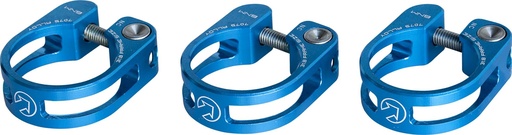 [#PL-PRAC0102] PRO Performance imbuszos nyeregcsőbilincs 28,6mm kék