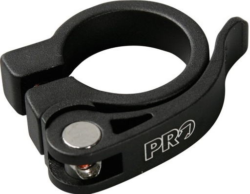 [#PL-PR900112] PRO gyorszáras nyeregcsőbilincs 31,8mm fekete