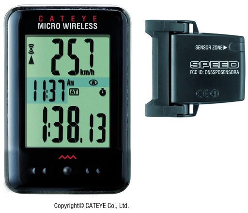 [#PL-CCMC200WB] COMPUTER CATEYE MICRO WIRELESS 9FUNK WIRELESS FEKETE{2/4-10/10}